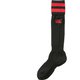 2ラインストッキング JR. 2LINE STOCKINGS ASJ03762 ブラック×レッド(65) サイズ23(23-25cm) [ソックス ジュニア]