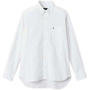 ロングスリーブストレッチボタンダウンシャツ(ビックサイズ) L/S STRETCH BD SHIRT RA42522B ホワイト(10) 4Lサイズ [アウトドア シャツ メンズ]