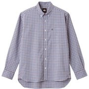 ロングスリーブストレッチボタンダウンシャツ(ビックサイズ) L/S STRETCH BD SHIRT RA42522B カプチーノ(61) 4Lサイズ [アウトドア シャツ メンズ]