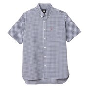 ショートスリーブストレッチボタンダウンシャツ S/S STRETCH BD SHIRT RA33003B ネイビー(NV) 4Lサイズ [アウトドア シャツ メンズ]