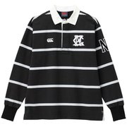 ロングスリーブラガーシャツ L/S RUGGER SHIRT RA43092 ブラック(19) 3Lサイズ [ポロシャツ メンズ]