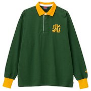 ロングスリーブラガーシャツ L/S RUGGER SHIRT RA43092 フォレストグリーン(49) XLサイズ [ポロシャツ メンズ]