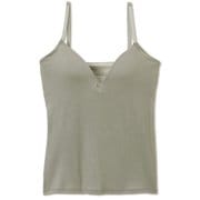 シルクラウンジキャミソール SILK LOUNGE CAMISOLE DA123910 グレー(H) Lサイズ [アウトドア アウトドア アンダーカップ付きウェア]