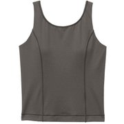 エニーモーションタンクトップ ANYMOTION TANK TOP DC123103 チャコール(CH) Lサイズ [フィットネス ヨガ シャツ レディース]