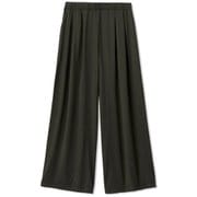 サップルスキンワイドパンツ SUPPLE SKIN WIDE PANTS DC623101 ブラック(K) Sサイズ [フィットネス ヨガ パンツ レディース]