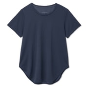 アイスコンフィ ショートスリーブティー ICE COMFY S/S TEE DC723104 ダークネイビー(DN) Lサイズ [アウトドア カットソー レディース]