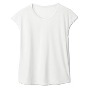 アイスコンフィハイブリッドフレンチ ICE COMFY HYBRID FRENCH DC723105 ジャスミンホワイト(JW) Mサイズ [フィットネス ヨガ シャツ レディース]
