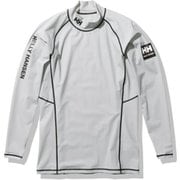 ロングスリーブチームラッシュガード L/S Team Rashguard HH82304 アルミニウム(AL) XSサイズ [マリンスポーツ ラッシュガード メンズ]