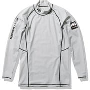 ロングスリーブチームラッシュガード L/S Team Rashguard HH82304 アルミニウム(AL) Sサイズ [マリンスポーツ ラッシュガード メンズ]