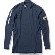 ロングスリーブチームラッシュガード L/S Team Rashguard HH82304 オーシャンネイビー(ON) XLサイズ [マリンスポーツ ラッシュガード メンズ]