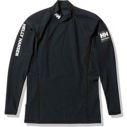 ロングスリーブチームラッシュガード L/S Team Rashguard HH82304 ブラック(K) XLサイズ [マリンスポーツ ラッシュガード メンズ]