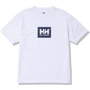 ショートスリーブ HHロゴティー S/S HH Logo Tee HE62324 クリアホワイト×オーシャンネイビー(CY) Lサイズ [アウトドア カットソー メンズ]