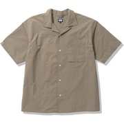 ショートスリーブバスクシャツ S/S Bask Shirts HOE42302 ウェットサンド(WS) Mサイズ [アウトドア シャツ メンズ]