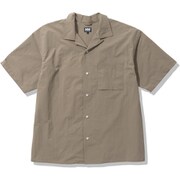 ショートスリーブバスクシャツ S/S Bask Shirts HOE42302 ウェットサンド(WS) XLサイズ [アウトドア シャツ メンズ]