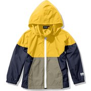 ヴォーゲンジャケット K Vagen Jacket HJ12154 イエロー×ディープネイビー(YD) 130サイズ [アウトドア ジャケット キッズ]