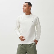 ロングスリーブラッシュティー L/S Rush Tee SF72302 ホワイト(W) Lサイズ [フィットネス 長袖シャツ メンズ]