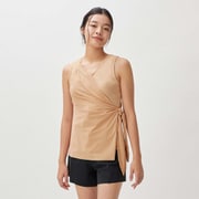ステイフィットノットジップセパレーツ SF Knot Zip Separates SFW22331 ベージュ(BE) Lサイズ [水着 レディース]