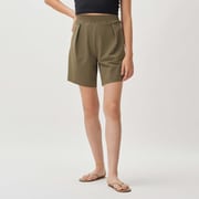 ステイフィットエコショーツ SF Eco Shorts SFW82331 スモークカーキ(SK) Lサイズ [フィットネス ヨガ パンツ レディース]