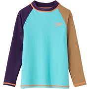キッズユニセックスラッシュガード KIDS Unisex Rash Guard SLB12303 バリブルー(BB) 90サイズ [マリンスポーツ ラッシュガード キッズ]