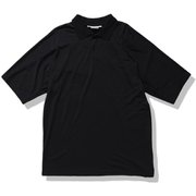 125 クールライト ポロ U 125 CL POLO IT32370 ブラック(K) Mサイズ(日本：Lサイズ) [アウトドア シャツ メンズ]