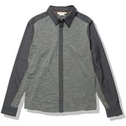 ハイク ロングスリーブ トップ M HIKE LS TOP IR12300 モンスーン(MO) Mサイズ(日本：Lサイズ) [アウトドア シャツ メンズ]