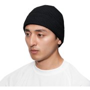 ウールショートビーニー Wool Short Beanie GM93180 ブラック(BK) [ニットキャップ ビーニー]