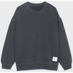 トーヴェ/スウェットロングスリーブクルー TOVE/ SWEAT L/S CREW KSU22370 チャコール(CH) Mサイズ [アウトドア スウェット ユニセックス]