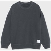 トーヴェ/スウェットロングスリーブクルー TOVE/ SWEAT L/S CREW KSU22370 チャコール(CH) Mサイズ [アウトドア スウェット ユニセックス]