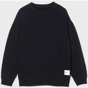 トーヴェ/スウェットロングスリーブクルー TOVE/ SWEAT L/S CREW KSU22370 ブラック(K) Sサイズ [アウトドア スウェット ユニセックス]