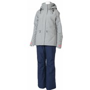 LADIES' SUIT ONS84530-1 GRAY×NAVY(004699) Oサイズ [スキーウェア 上下セット レディース]