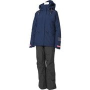 LADIES' SUIT ONS84530-1 NAVY×BLACK(699009) Oサイズ [スキーウェア 上下セット レディース]