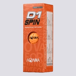 D1 SPIN 2ピース オレンジ 2023年モデル [ゴルフボール 1スリーブ 3球入]