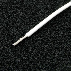 FEP0.5SQWH-10 [フッ素樹脂電線 0.5SQ 白 10m]
