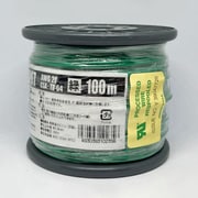 UL1007AWG20ミドリ L-100 [耐熱絶縁ビニル電線 100m巻 緑]
