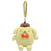 182005-23 サンリオキャラクターズ カラビナマスコット ぬいぐるみキーホルダー ポムポムプリン [キャラクターグッズ]