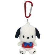 182036-23 サンリオキャラクターズ カラビナマスコット ぬいぐるみキーホルダー ポチャッコ [キャラクターグッズ]