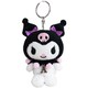 182173-23 サンリオキャラクターズ イニシャルマスコット ぬいぐるみキーホルダー ツインテール クロミ 【A】 [キャラクターグッズ]