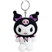 182210-23 サンリオキャラクターズ イニシャルマスコット ぬいぐるみキーホルダー ツインテール クロミ 【N】 [キャラクターグッズ]
