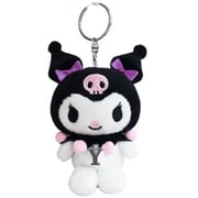 182241-23 サンリオキャラクターズ イニシャルマスコット ぬいぐるみキーホルダー ツインテール クロミ 【Y】 [キャラクターグッズ]