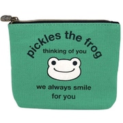182579-23 かえるのピクルス ティッシュポーチ always smileシリーズ グリーン [キャラクターグッズ]