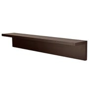 SLTKBLL100BR [壁美人シェルティシリーズ L字シェルフ ロングタイプ ブラウン]