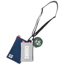 3P ショルダーポーチ スウェットナイロン 3P Shoulder Pouch Sweat Nylon CH60-3625 G019 H-Gray/Basic Navy [アウトドア ポーチ]