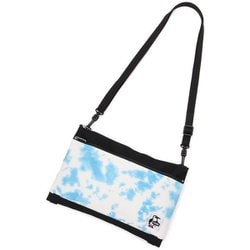 ツーネックドショルダースウェットナイロン サコッシュ Blue Tie-Dye（Z265） CH60-3610