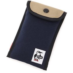ロングスナップケーススウェットナイロン(ポーチ/ケース) Long Snap Case Sweat Nylon CH60-3462 Navy/Beige [アウトドア ケース]