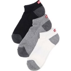 アウトドア ソックス ユニセックス 3P チャムスロゴアンクルソックス 3P CHUMS Logo Ankle Socks CH06-1113 Mサイズ(25-27cm)
