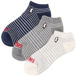 3P ブービー ボーダー アンクルソックス 3P Booby Border Ankle Socks CH06-1114 Sサイズ(22-24cm) [アウトドア ソックス ユニセックス]
