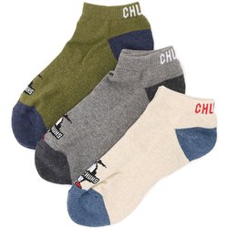 アウトドア ソックス ユニセックス 3P ブービー チャムス アンクルソックス 3P Booby CHUMS Ankle Socks CH06-1115 Sサイズ(22-24cm)