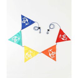 ブービーロゴガーランド Booby Logo Garland CH62-1964 Rainbow [アウトドア 小物]