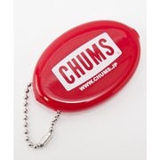 ロゴクイコインウィズボールチェーン CHUMS Logo Quikoin with Ball Chain CH61-1150 Red [アウトドア ワレット]