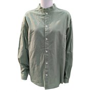 オーバーサイズド ボタン フロント ハリケーン シャツ Oversized Button Front Hurricane Shirt CH12-1184 M102 Basil Mサイズ [アウトドア シャツ レディース]
